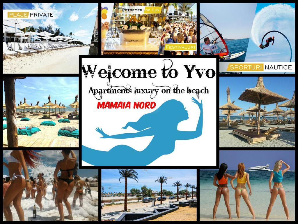 Апартаменты Yvo Lioness & Mamaia Nord Нэводари Экстерьер фото